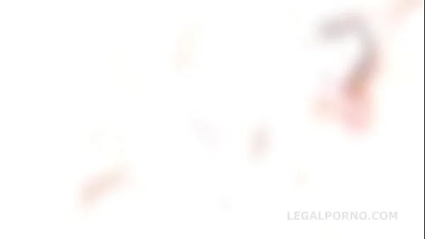 Lydia Black 6on1 with Manhandle Balls Deep Anal, DAP, Gapes and Swallow GIO1286