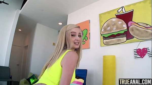 TRUE ANAL Gaping Lexi Lore's tight little butthole