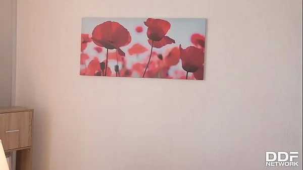 Double penetrating the s. out of cum hungry Hannah Vivienne's horny holes