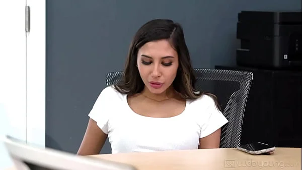 GIRLSWAY - Lesbian Gianna Dior And Hazel Grace Scissor Wildly In Empty Conference Room