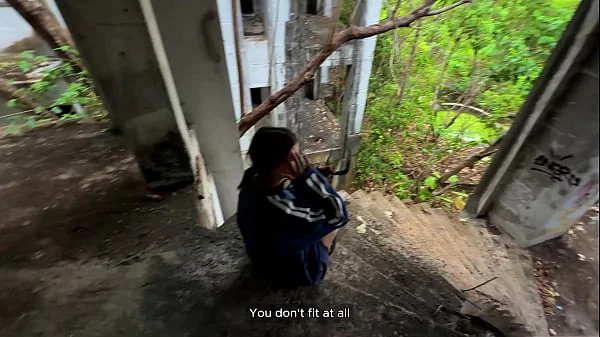 Abandoned Place, Wet Slut Girl, Big Dick, Big Finish