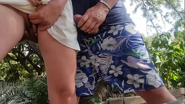 Mutual masturbation with step brother while my step sister is inside watching tv