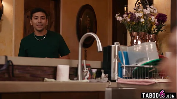 Huge tits latina lesbian teen Hailey Rose wants to try a cock for once