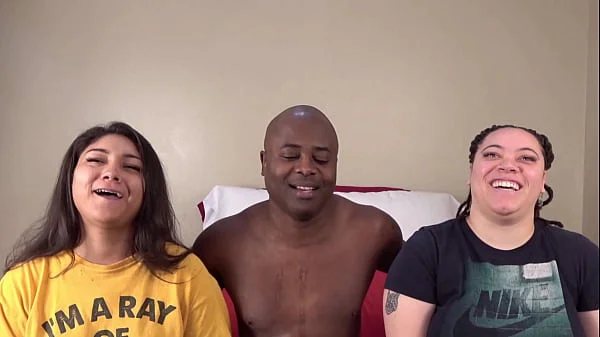 Desperate Amateurs milf Missbehavin Angel Misty and Mila getting their tight pussies stretched out BBC hot group action