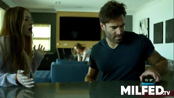 Horny Mom Caught Fucking a Young Cock by her Husband