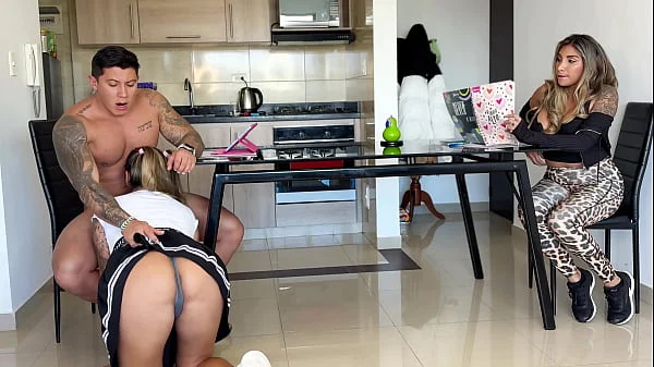 He fucked his sister-in-law in front of his wife! WHAT!? She masturbates and enjoys watching