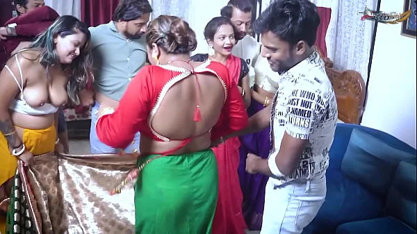 FOUR LOCAL MARRIED BAHBHI HARDCORE GANGBANG SEX WITH LOCAL BOYS IN BOY'S HOSTEL ( HINDI MOVIE )
