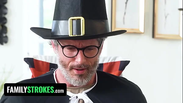 Stepdaughter's Short Skirt: A Thanksgiving Tease