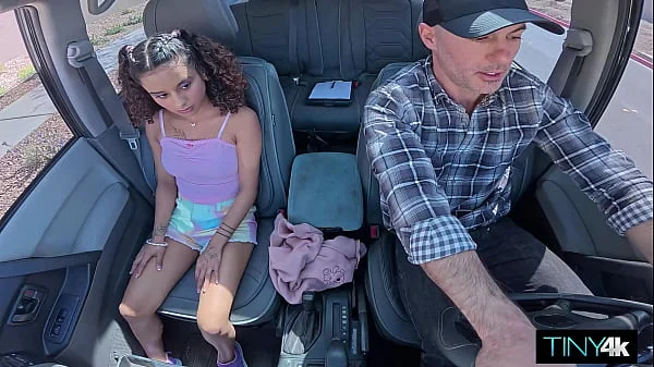 Isabella Jules Learns To Drive Her Instructors Stick Shift