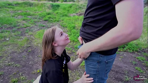 Bratty Stepsister Gets Caught Sneaking Out – Rough Fun in the Woods