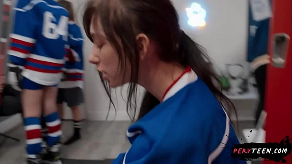 Big Ass Teen Seduces Cameraman in the Locker Room