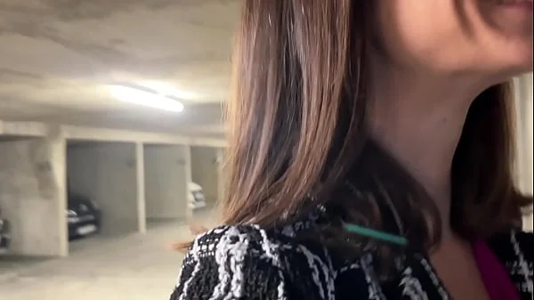 I followed my fan Antoine to the public parking lot so he could fuck me wildly