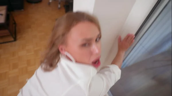 Cleaning with hot stepmother ended with hard sex in her pink tight pussy and huge facial