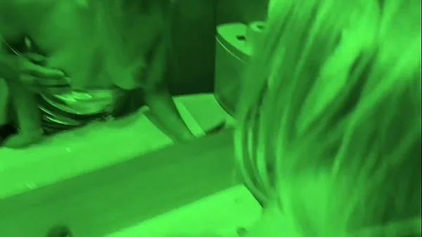 Nightclub Hookup, Blonde Bombshell Gets It in the WC