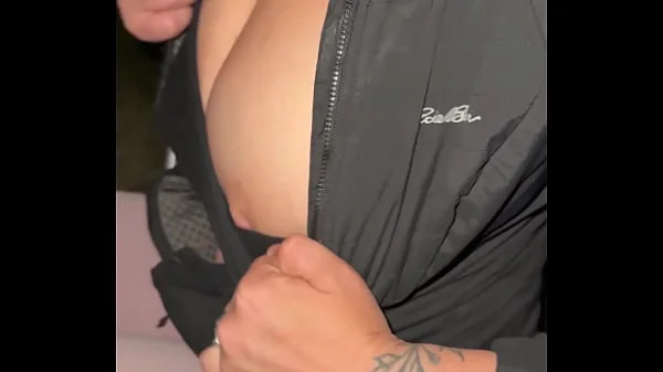 Outdoor Flashing and Teasing WET Pussy BIG Dick and a campfire