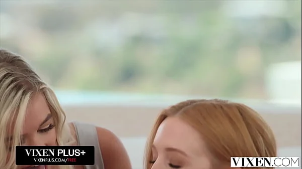 VIXEN Blonde Baddie Sky Wonderland Shares Boyfriend With Tiny Redheaded Bestie Madi Collins