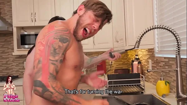 Rough, Wet Kitchen Sex