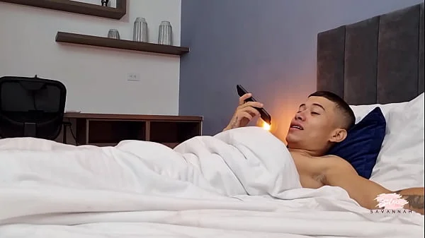 Young man with big cock invites beautiful Chubby to his house - Savannah Watson