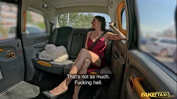 Fake Taxi - Sexy Brunette with Stunning Figure take detour before meeting her Sugar Daddy