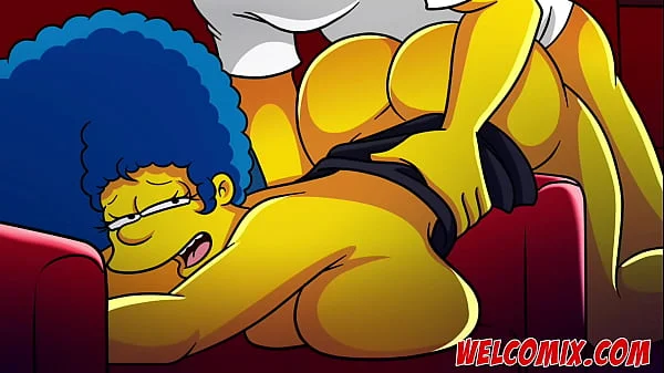 Naughtiness at the movies! The Simpsons Porn Comics