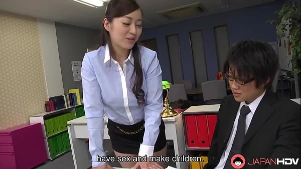 Japanese teacher Maria Ono sucks student's hard cock,uncensored.