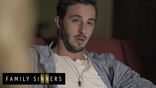 FAMILY SINNERS - Curvy Blonde MILF Gets Spanked And Fucked Hard By Her Eager Nephew-In-Law