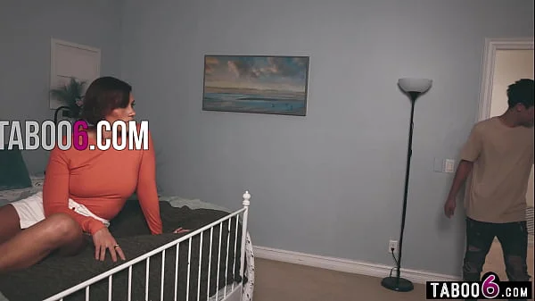 Middle Eastern stepmom MILF caught pussy squirting by her stepson