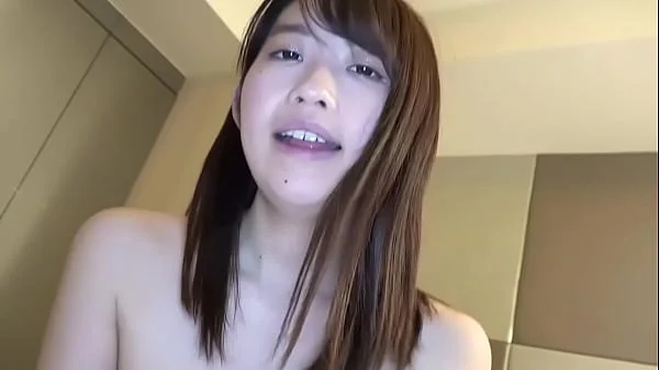Uncensored, Japanese black-haired beauty. Slender, small-breasted amateur blowjob and creampie sex. Uncensored, Asian, hentai
