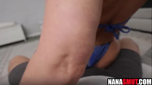 Taking care of my hot GILF step granny