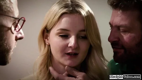 Teen gets uncomfortable by her sex lusting pervy neighbors