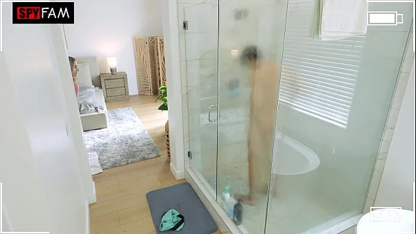 Thea Summers Gets Caught Admiring Stepbro's Cock