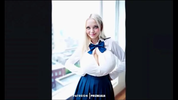 3D AI Breast Expansion Big Tits 2 Blondes POV wSound added