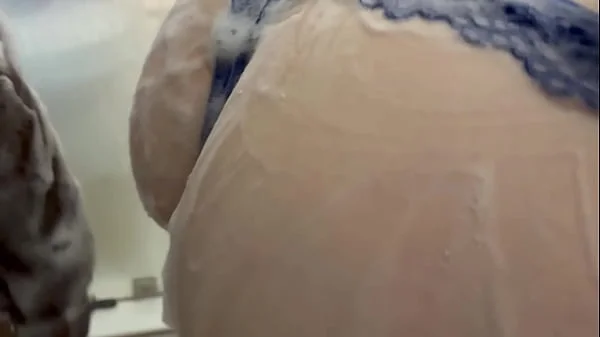 I'm a naughty big booty teen who sneaks into the shower daily with my hung stepdad behind my stepmom's back,I love getting pounded by his thick cock and taking deep creampies in my creamy pussy while stroking his huge BBC “Full Video On Xv