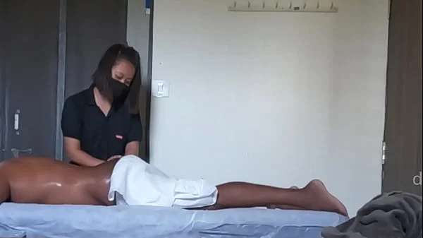 Thai girl shocked seeing black cock