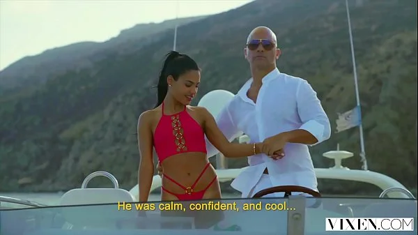 VIXEN Latina Sugar b. Satisfies Her Daddy On Vacation