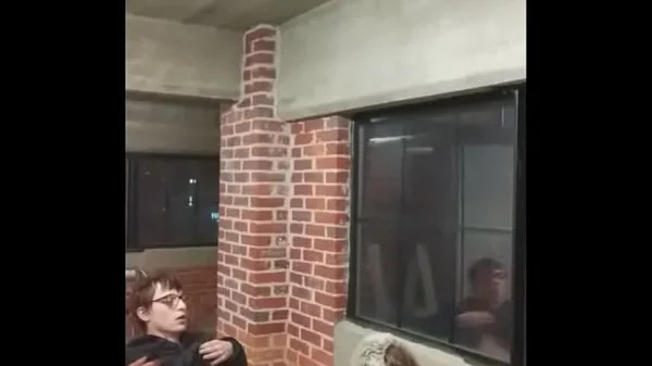 Blonde Lost Bet and Sucks Off Young Dude