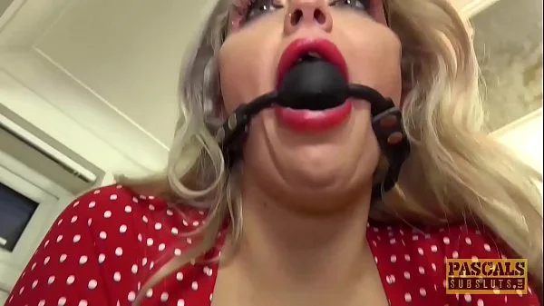 PASCALSSUBSLUTS - MILF Louise Lee gagged and destroyed