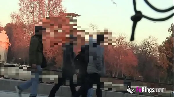 Hi, good man, I'm just divorced and I fuck anything. Care if I suck your cock right here in the park?