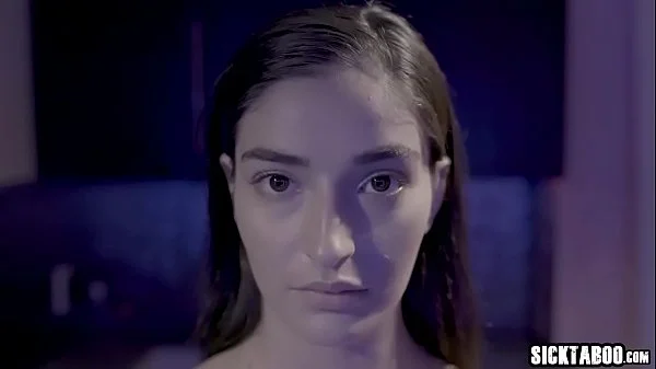 Sexy robot teen gave her body and ass to the client