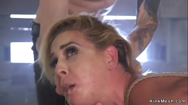 Dude rough anal banged busty gagged Milf