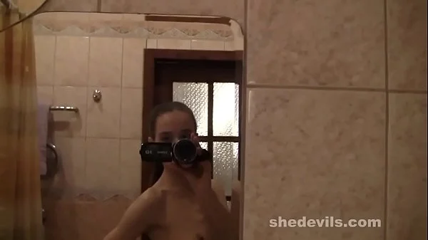 Ultra skinny nude ballerina Rose from She Devils