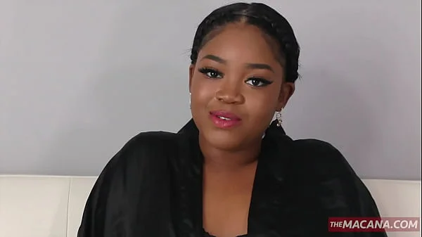 big butt black girl pussy gets filled by macana man big dick