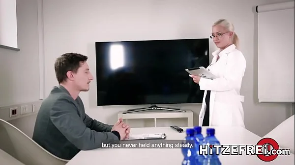 HITZEFREI Naughty threesome with two German blondes