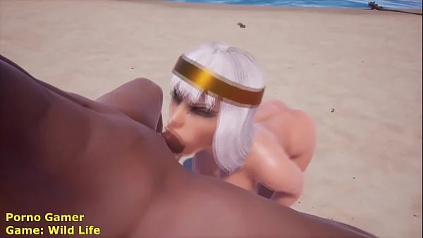 Wild Life Porn Game Tanka Blowjob an Cumshot Al Guys