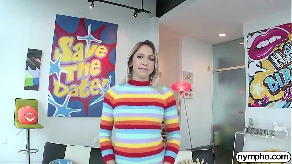 NYMPHO Khloe Kapri has her fuck holes stretched