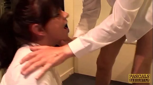 PASCALSSUBSLUTS - Rough MILF Amber Rodgers and anal facial