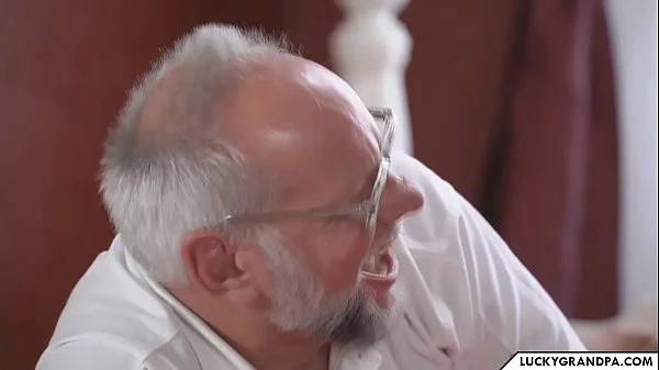 plays strip poker with Grandpa