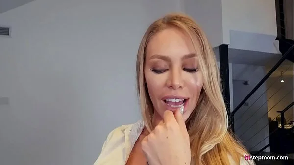 Lay there and let her fuck you! - Nicole Aniston