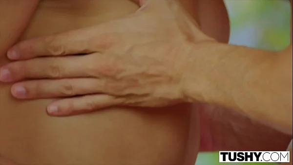 TUSHY Blonde Beauty Gets Her Ass Dominated By A Huge Dick