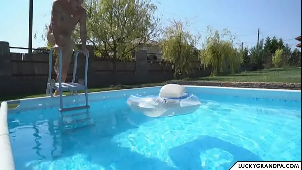 Pool Time with grandpa